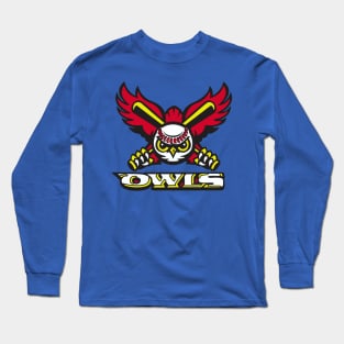 Owls Baseball Logo Long Sleeve T-Shirt